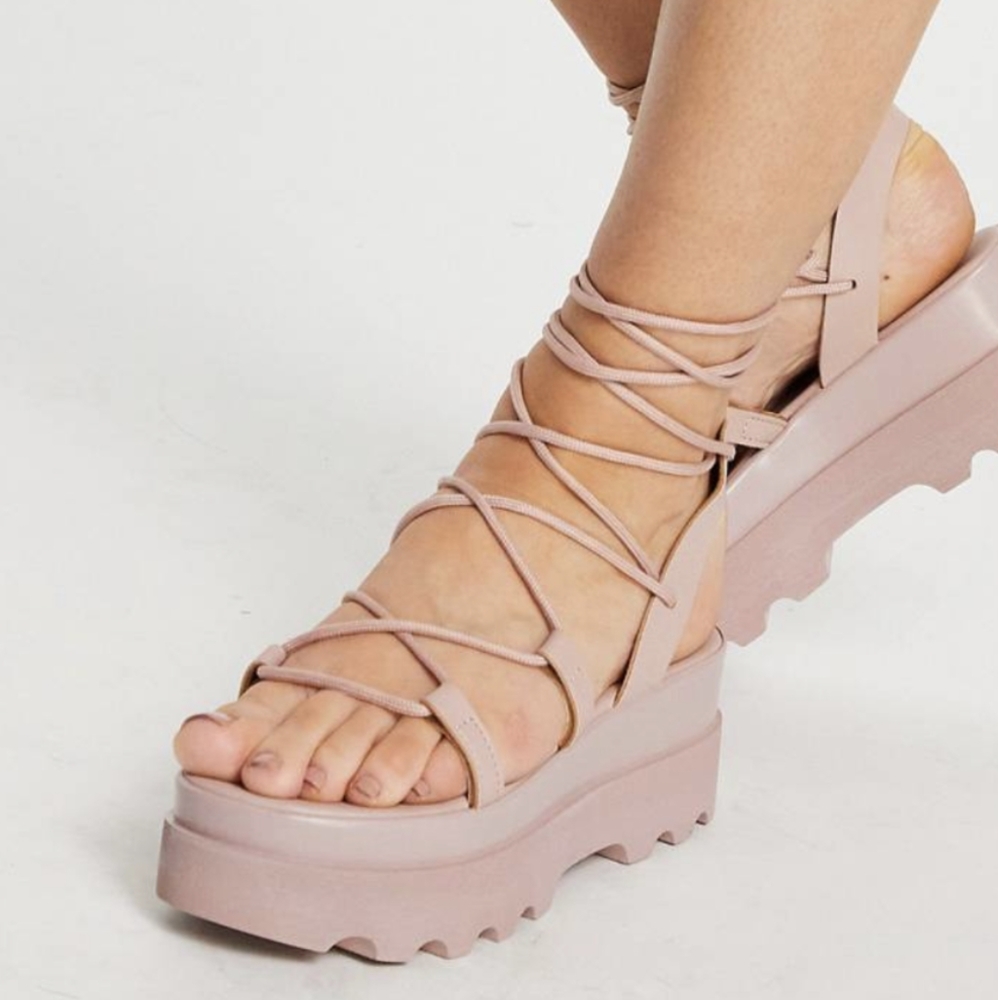 ASOS platform sandals